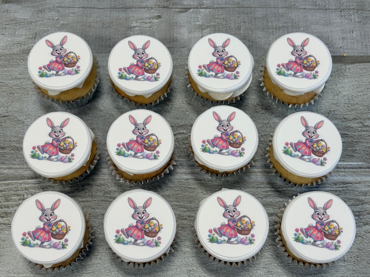 Pâques 2026 : minis cupcakes petites lapinettes