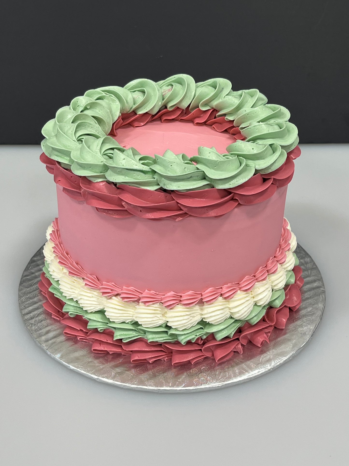 Simplement couleur: vieux rose, sauge et blanc