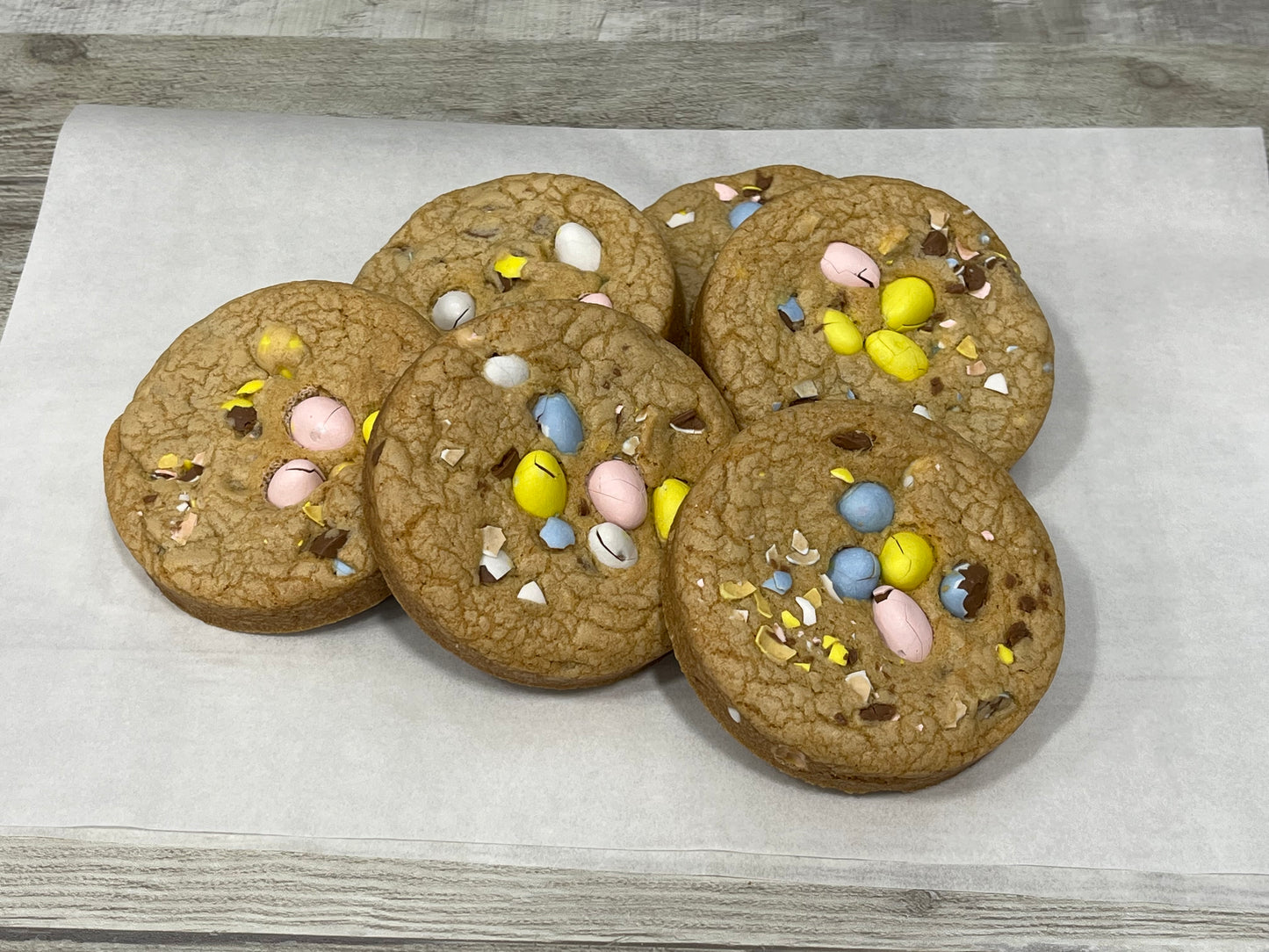Pâques 2026: Ensemble de 6 biscuits chubbies Eggies
