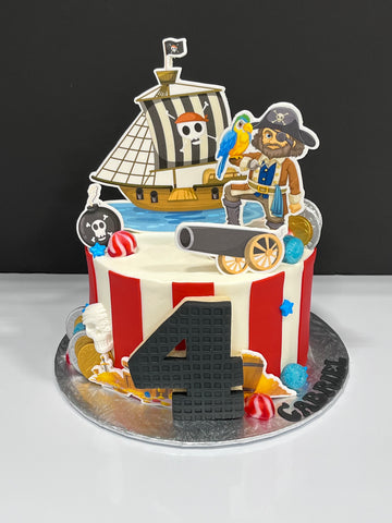 Gâteau thématique Imaginacake : Hey Ho ! Pirate