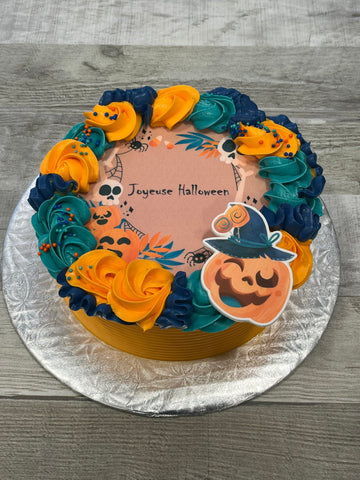 Halloween 2025 : Gâteau Joyeuse Halloween