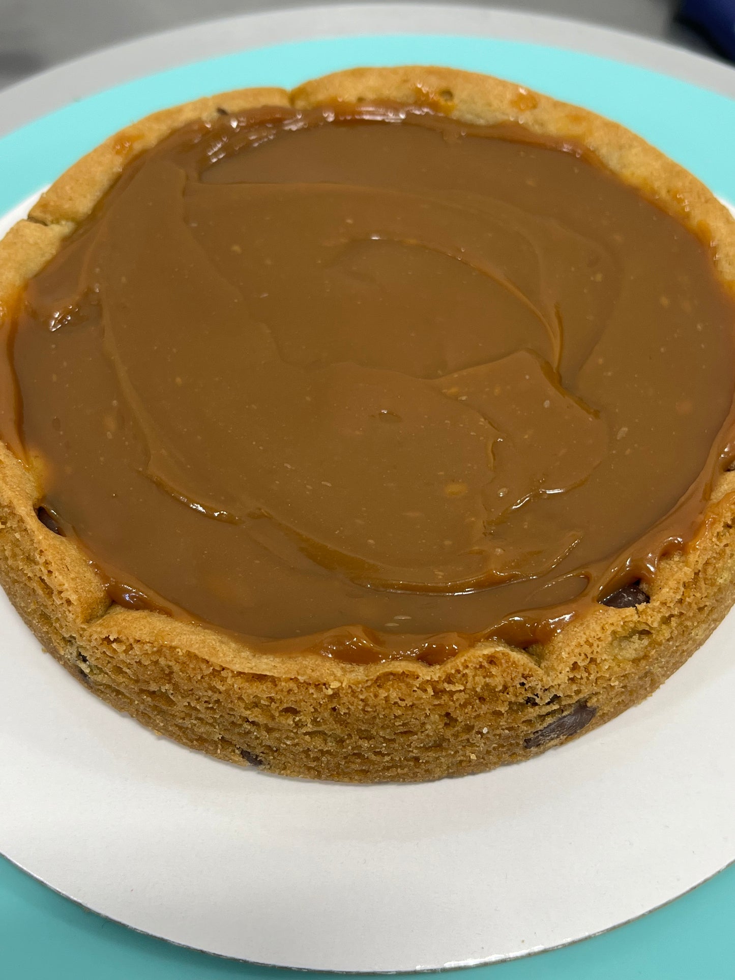 Cookie Cake au caramel dulce de leche