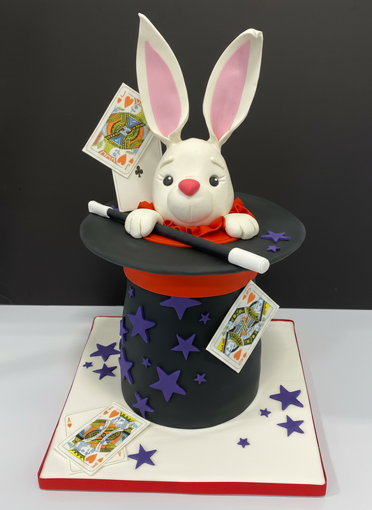 Cours de décoration de gâteau Magie en fondant (intermédiaire) dimanche le 18 janvier 2026 de 9h a 18h30