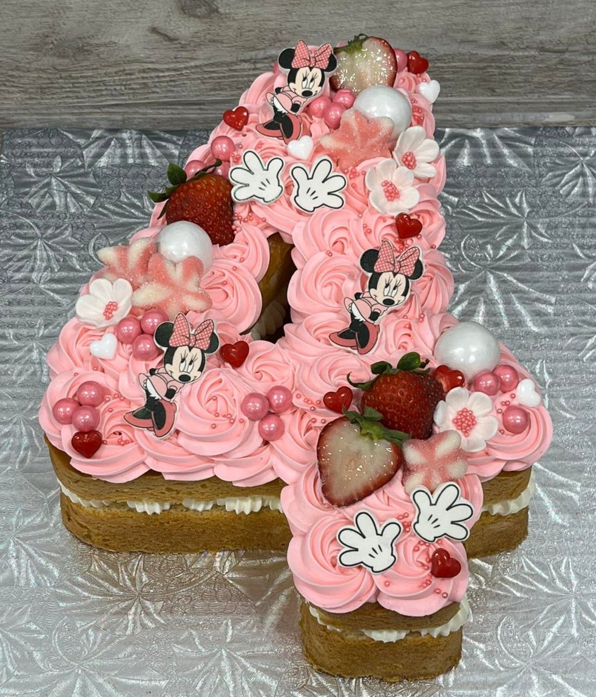 Number cake ( gâteau chiffre 0 à 9)