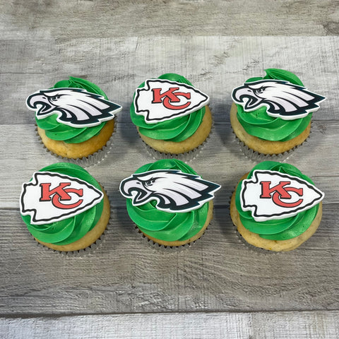 Cupcake soirée de football 🏈 Les équipes