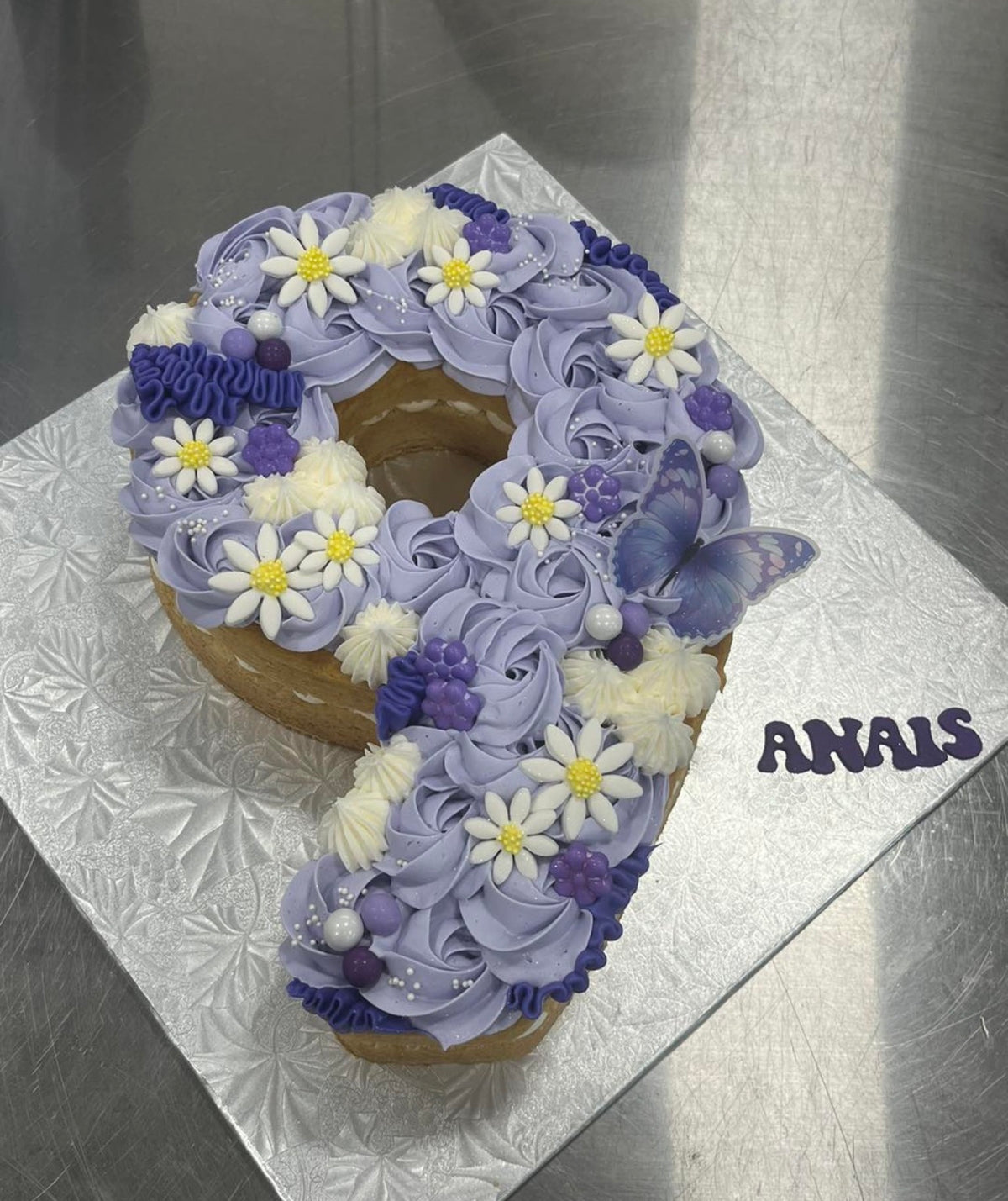 Number cake ( gâteau chiffre 0 à 9)
