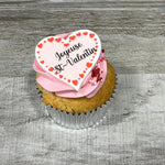 saint Valentin 2025 : Cupcakes Joyeuses St-Valentin