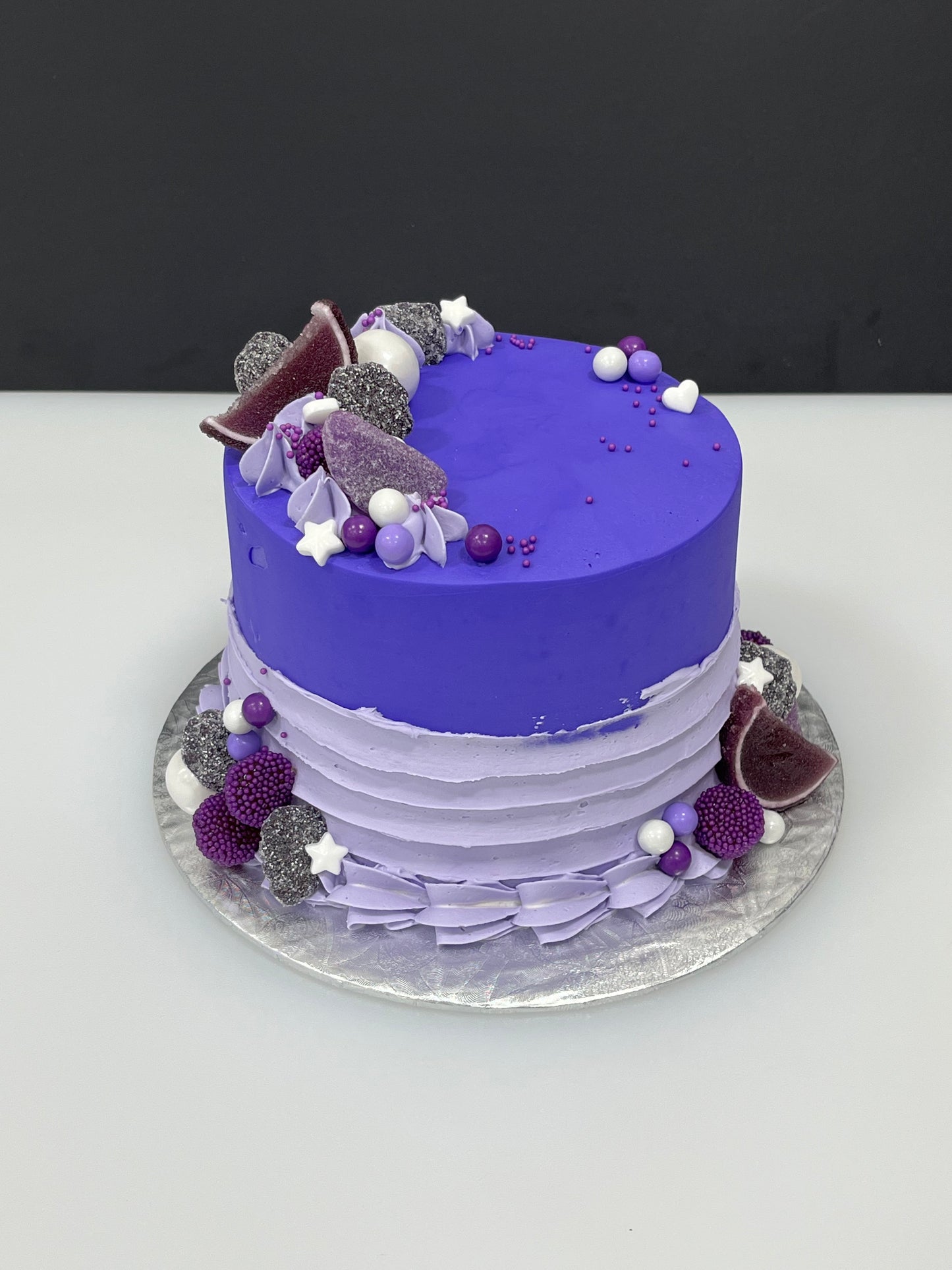 Festin de bonbons : mauve-mauve pale-blanc