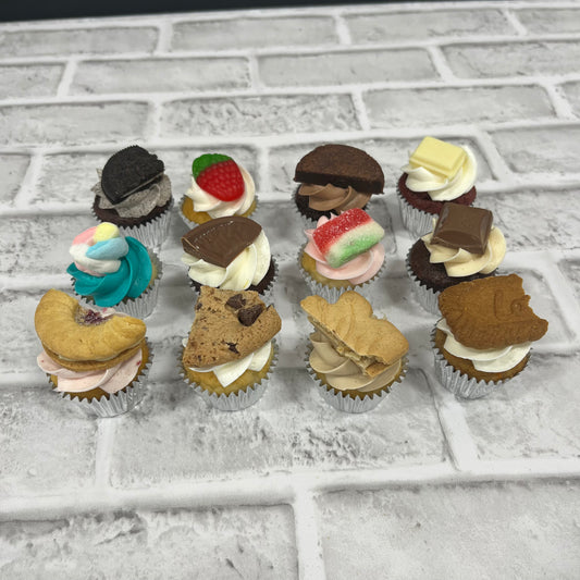 Minis cupcakes Deluxe au choix du chef