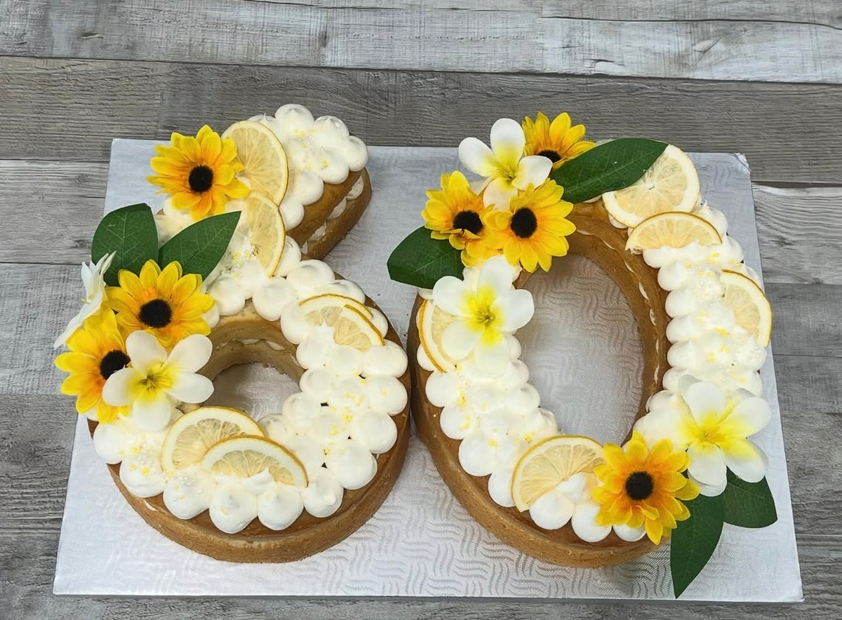 Number cake ( gâteau a double chiffre 10 à 99)