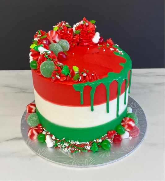 Cours de décoration gâteau en crème au beurre Bonbons explosion:  samedi le 13 décembre 2025 de 13h30 à 18h