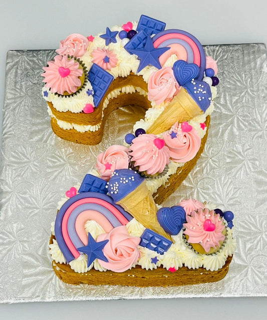 Number cake ( gâteau chiffre 0 à 9)