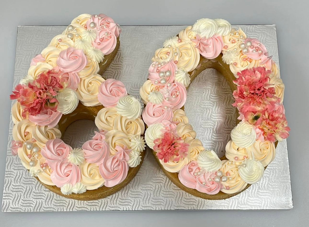 Number cake ( gâteau a double chiffre 10 à 99)