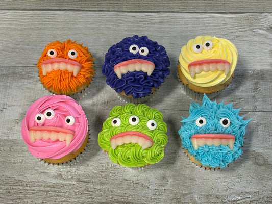 Cupcakes Halloween 2026 Monstrueux cupcakes