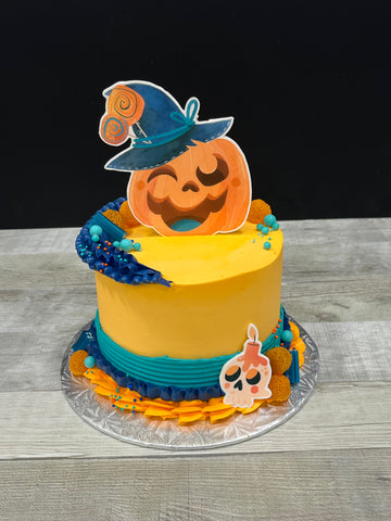 Halloween 2025 : Gâteau Citrouillette