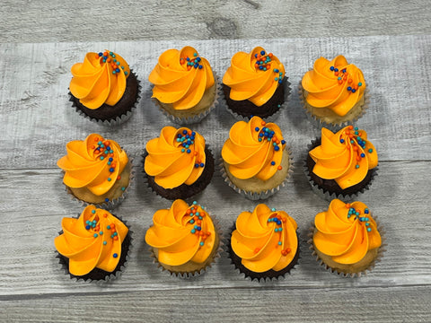 Minis cupcakes Halloween 2025 : sprinkles