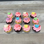 St-Valentin 2024: Mini cupcakes bonbons