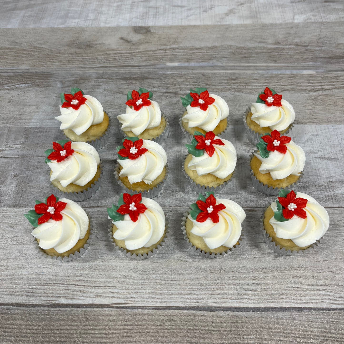 Minis cupcakes Petites fleurs