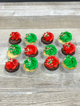 Minis cupcakes colorés