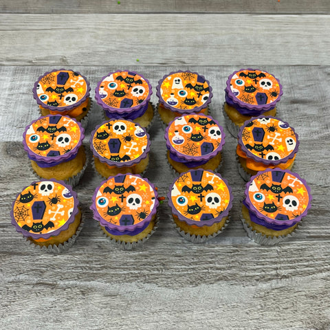 Minis cupcakes design Halloween