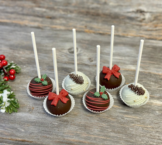 Cakepop Noel traditionnel