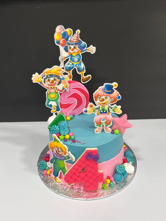 Gâteau thématique Imaginacake : Au pays des clowns