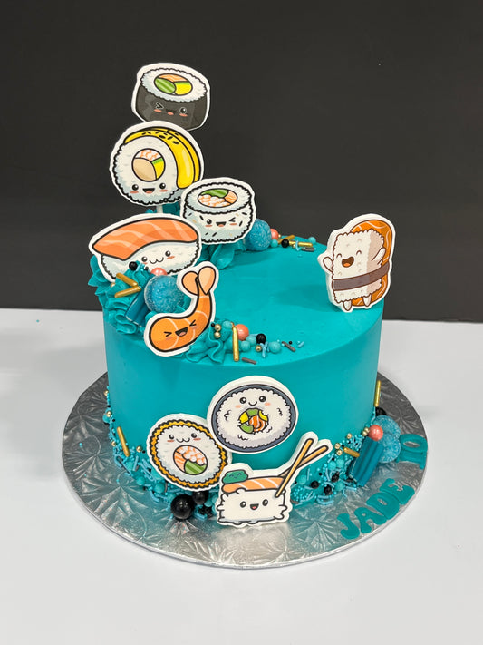 Gâteau thématique Imaginacake : Sushis en folie