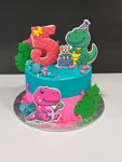Gâteau thématique Imaginacake : Dino fête