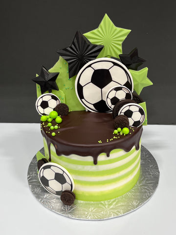 Gâteau thématique Imaginacake : Soccer