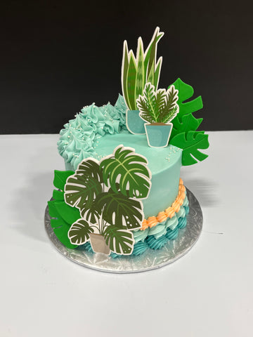 Gâteau thématique Imaginacake : Petites plantes