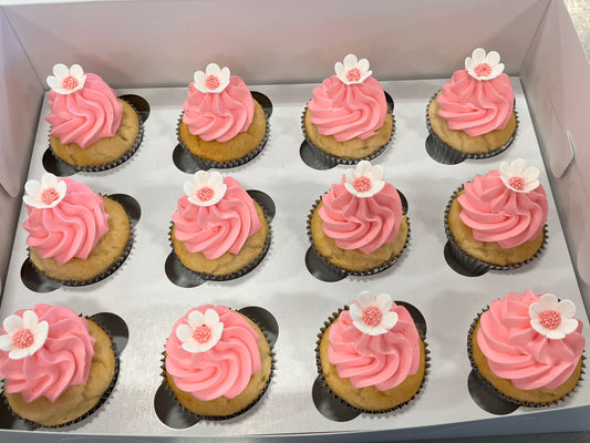 Cupcakes Fleur ( format régulier)