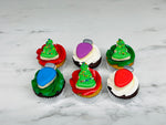 Noël 2022: Cupcakes Sapins lumières