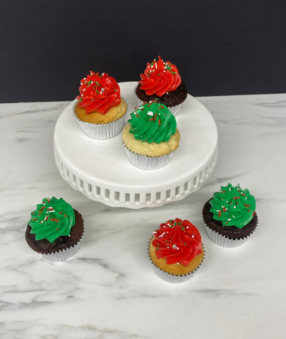 Noël 2022: Cupcakes colorés