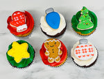 Noël 2022: Cupcakes biscuits en folie